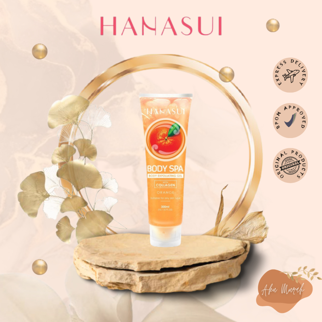 ✨ AKU MURAH ✨ [BARANG SALE] Hanasui Body Spa Peeling Gel Orange