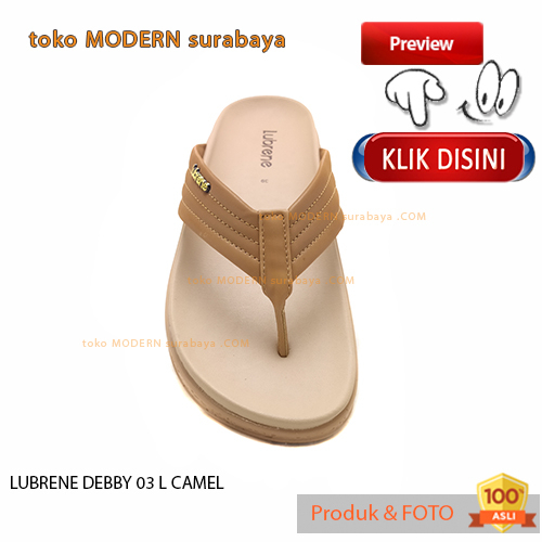 Sandal wanita casual sandal jepit LUBRENE DEBBY 03 L