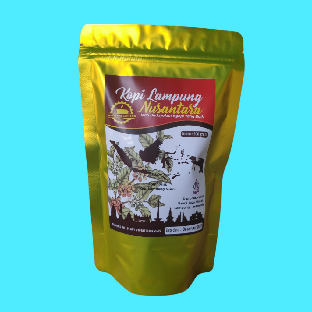 KOPI BUBUK LAMPUNG NUSANTARA GOLD SERIES (LIMITED EDITION)