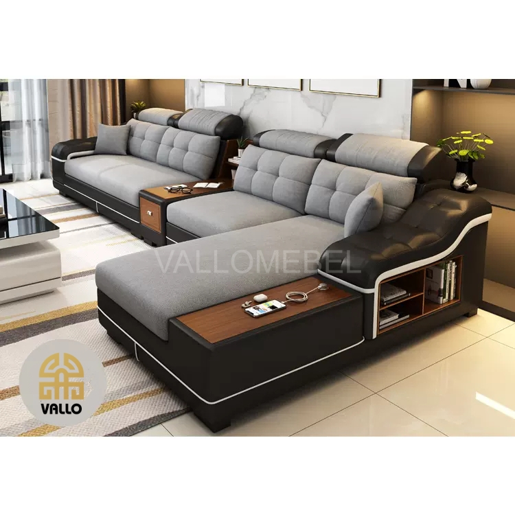Sofa Minimalis Ruang Tamu Model L Terbaru