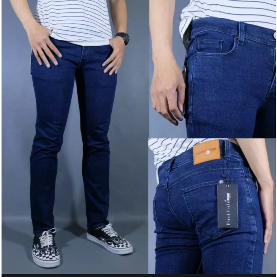 Bayar Ditempat !! Celana jeans pria pensil streth-jeans pria slim fit-jeans pria panjang skinny