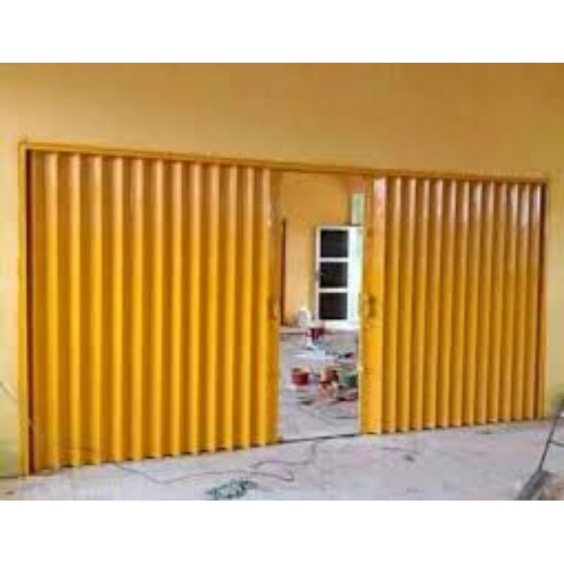 ROLLING door besi dan Galvalum folding gate besi dan galvalum.