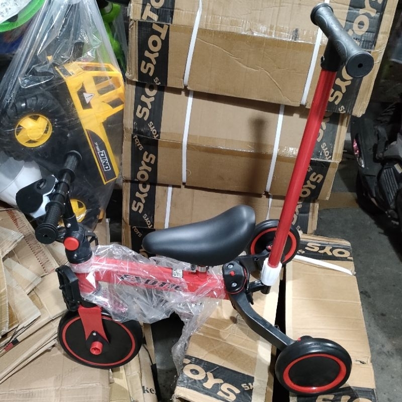 Balance Bike / Push Bike / Sepeda Keseimbangan / Exotic ET-709 Model Stir Dorong/ET-5511