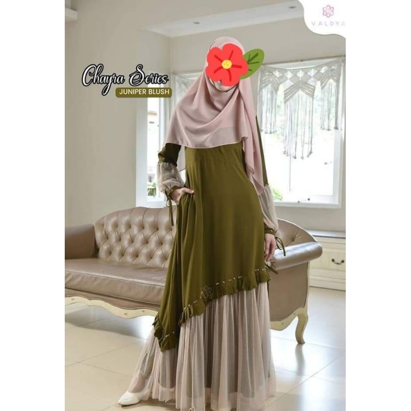 chayra dress set scraft by Valdya