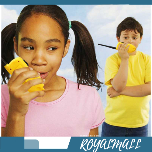 Kids Toys Mini Walkie Talkie Anak 1 Pasang / Mainan Radio Ht Polisi Walkie Talkie Walki Talki Walky 