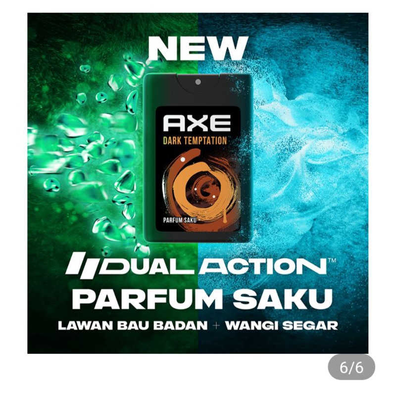 AXE Parfum Saku 17 mL 250X Semprot | 48 Jam