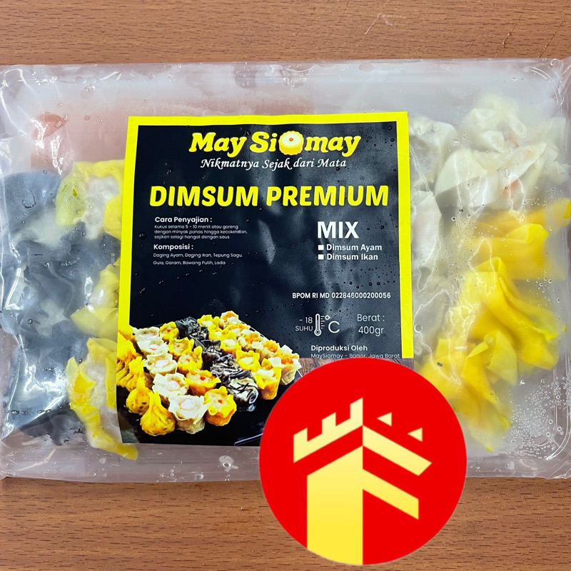 

MAY SIOMAY DIMSUM PREMIUM MIX 400 GR DIMSUM SIOMAY AYAM IKAN MATHOS DIMSUM SIOMAY PREMIUM MIX 400 GR