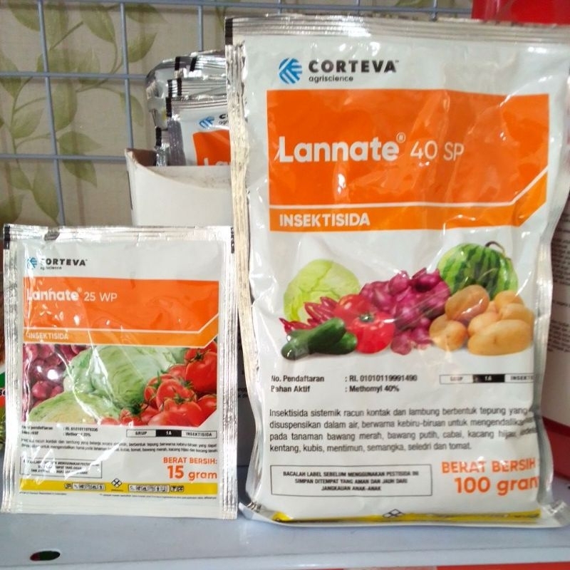 INSEKTISIDA CORTEVA LANNATE 25 WP 15GR & 40 SP 100G