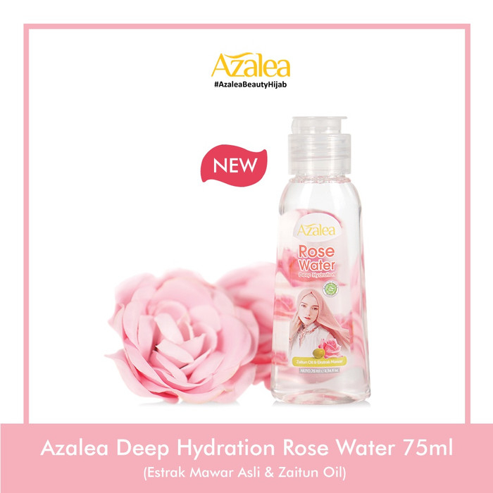 Azalea Deep Hydration Rose Water Toner Penyegar Wajah