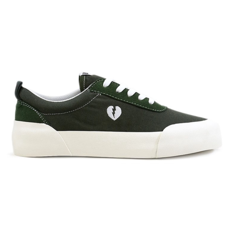 VULCAN - Rebellion Olive green - sepatu vulcanized