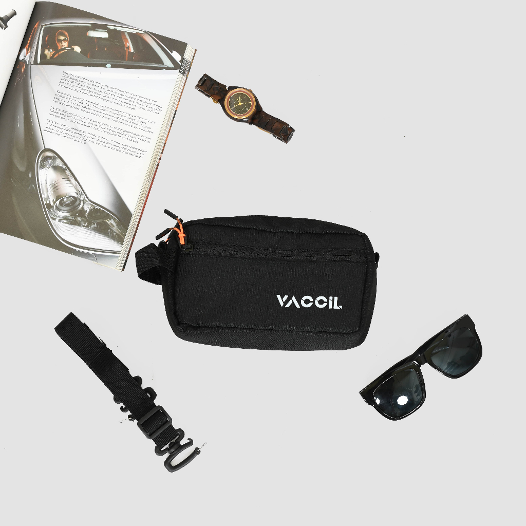 Handbag Pria Wanita - Clutch Bag Kekinian - Tas Selempang 3 in 1 - Dompet Multifungsi - Vaccil Ness