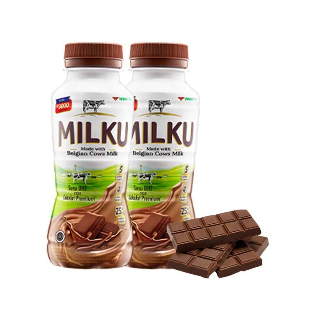 Milku / Susu UHT / Rasa Coklat Premium / 200ml