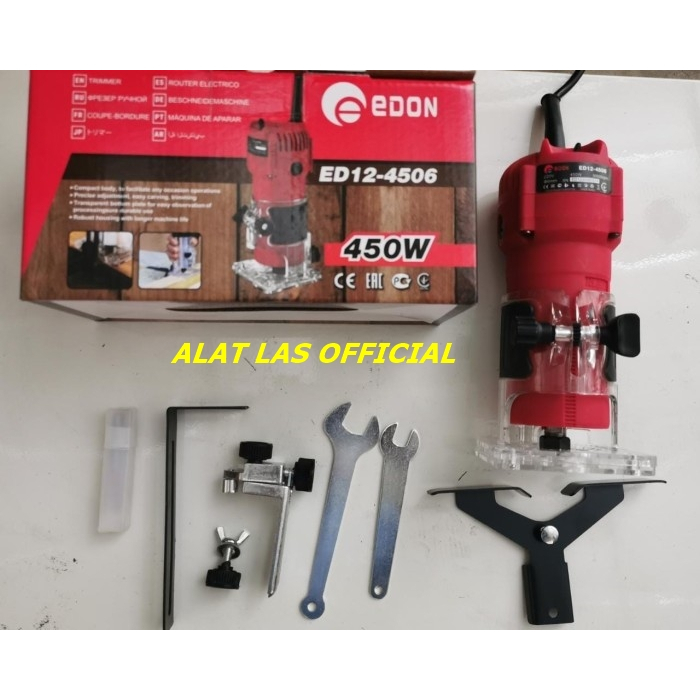 EDON ED12-4506 Mesin Profil Kayu - Router Trimmer - Mesin Kayu
