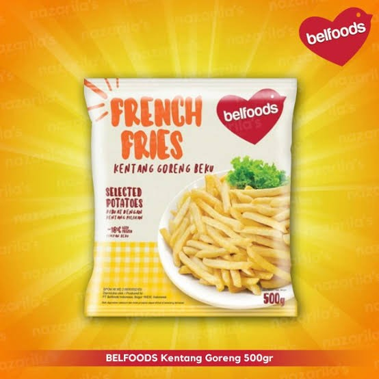 

Belfoods French Fries Kentang Goreng Beku Shoestring 175gr/500gr