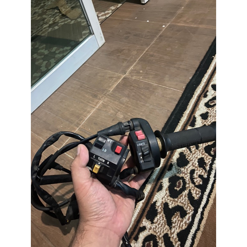 Holder Kanan Kiri Ninja R RR SS Kies Kis Original lepasan Motor