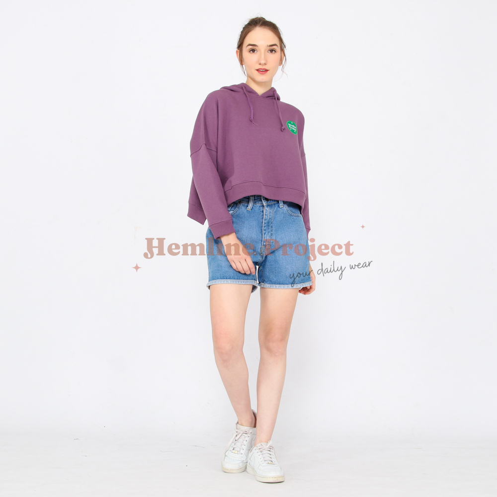 ILAYA Crop Sweater - Mauve