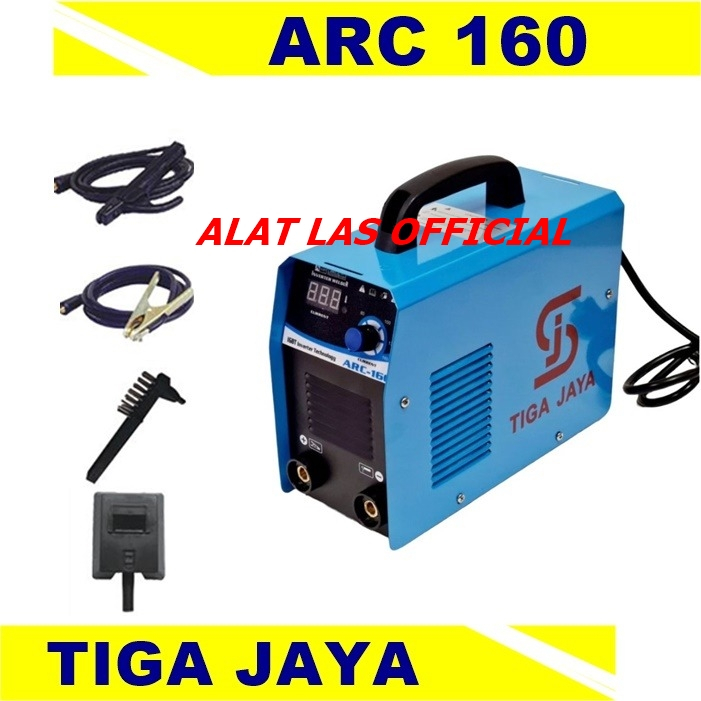 Mesin Las Tiga Jaya ARC 160 Trafo Las Listrik Sanjia MMA 160A