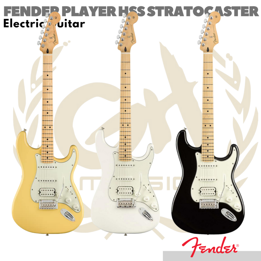 FENDER PLAYER HSS STRATOCASTER Electric Guitar | Gitar Original