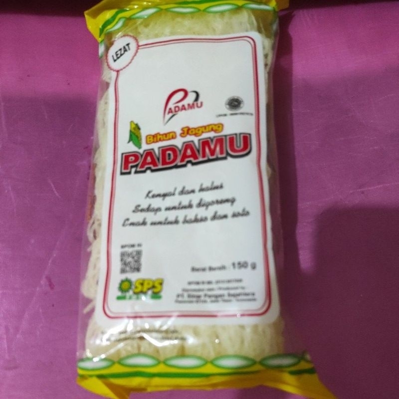 

Bihun jagung padamu 150gr