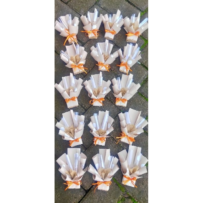 

Buket uang angpao mini