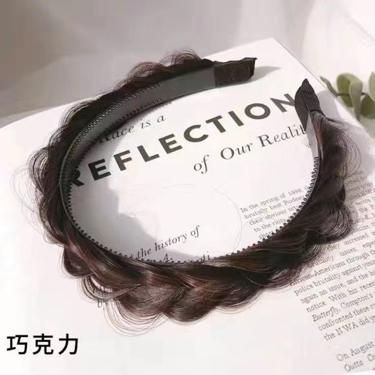 Bando Wanita Fashion Import Motif Kepang Wig