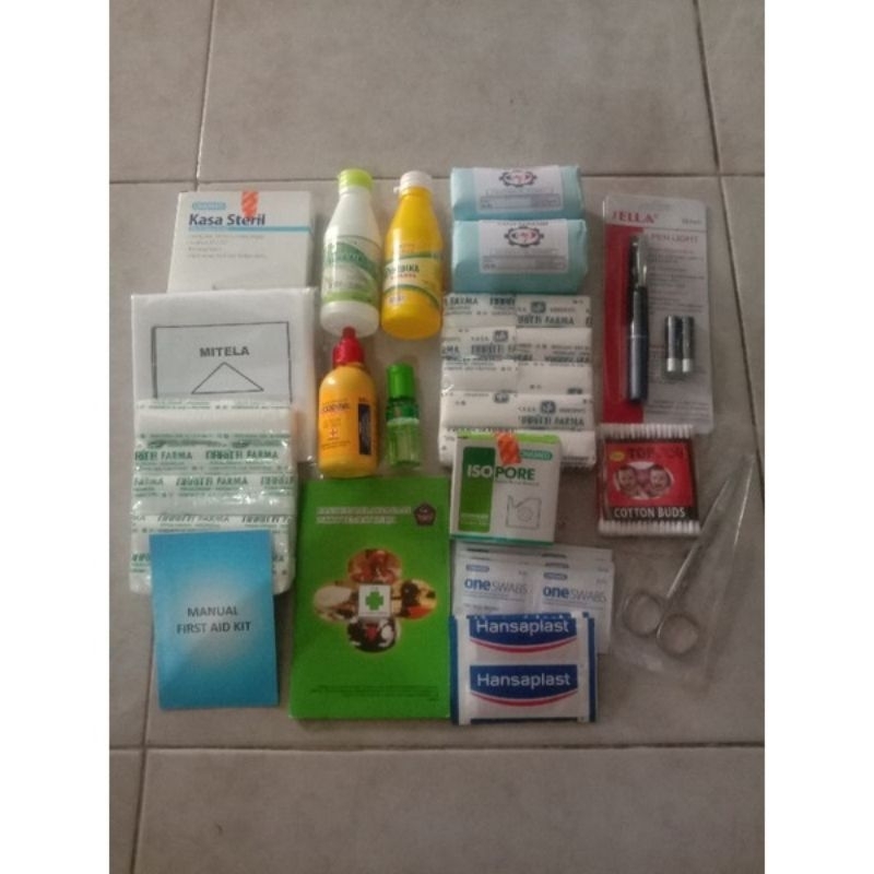 isi obat p3k