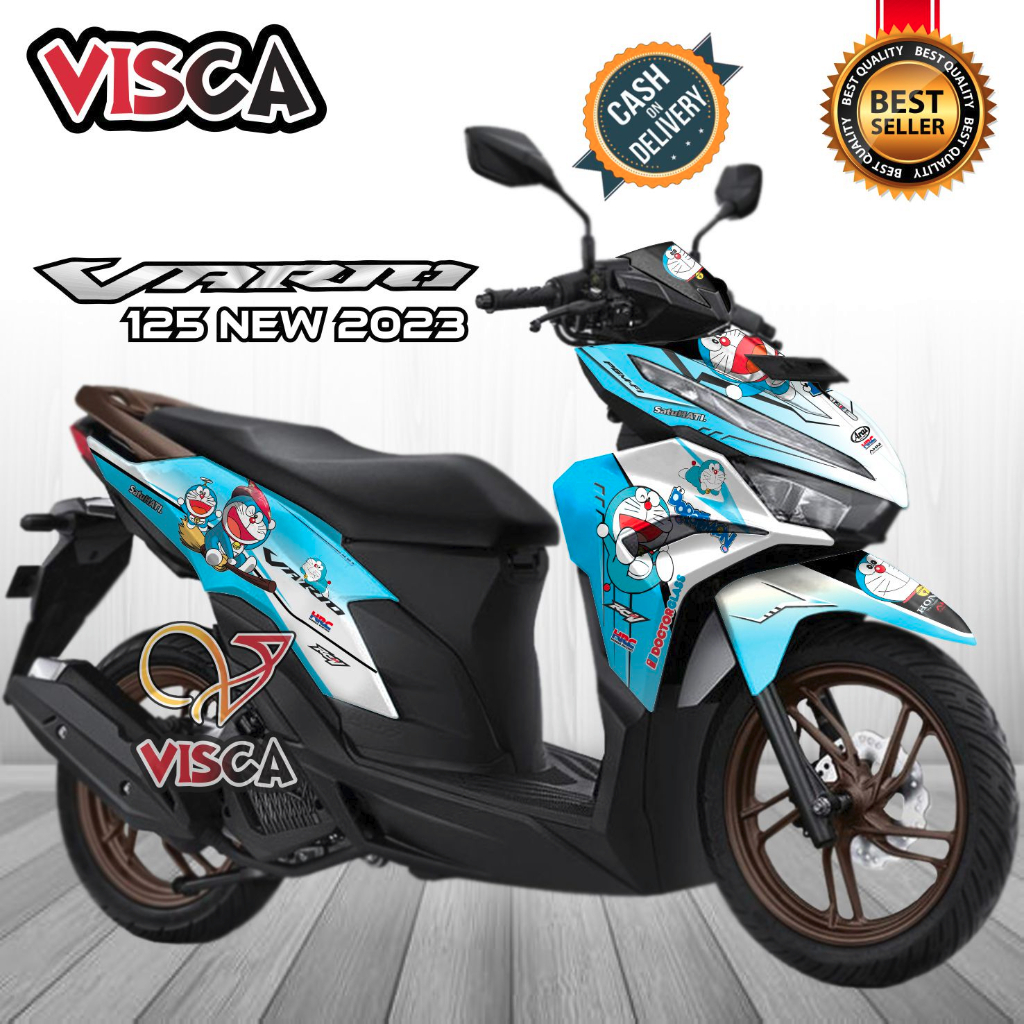 Decal Vario 125 new 2023 Striping Vario 125 New 2023 Stiker vario 125 variasi Doraemon