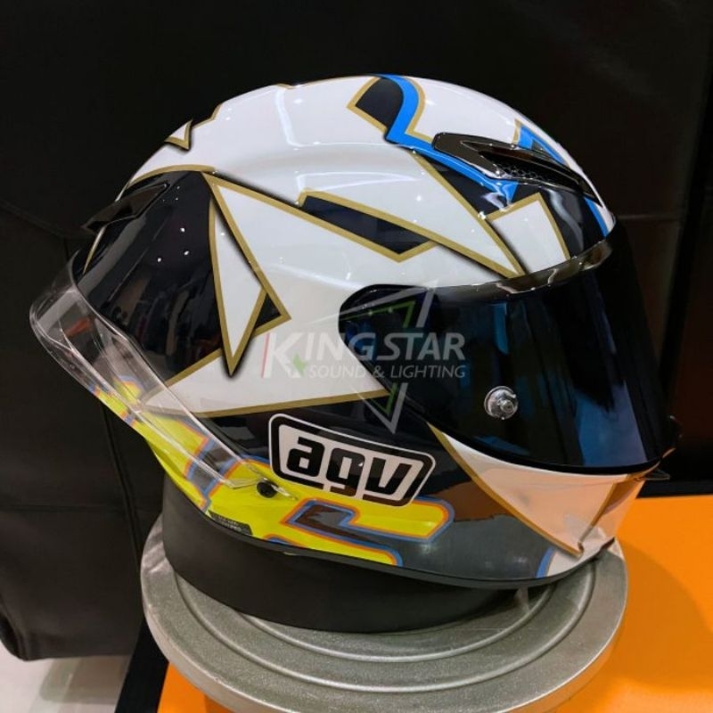 Helm AGV Pista GPRR World Title 2003 Rossi Limited Size XXL Euro Second Ori Bekas Mulus