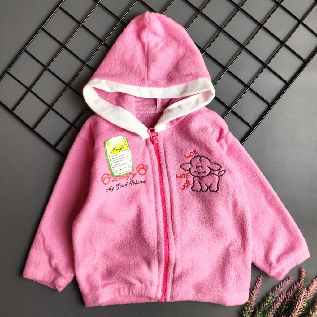 Jaket anak bayi lembut 2-10 bulan