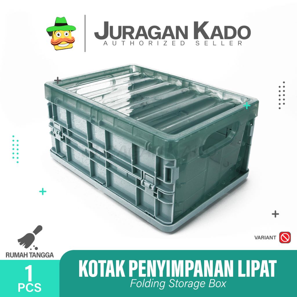 Storage Organizer Small Rak Kotak Lipat Penyimpanan Serbaguna Keranjang Plastik Lipat Mini Multifungsi