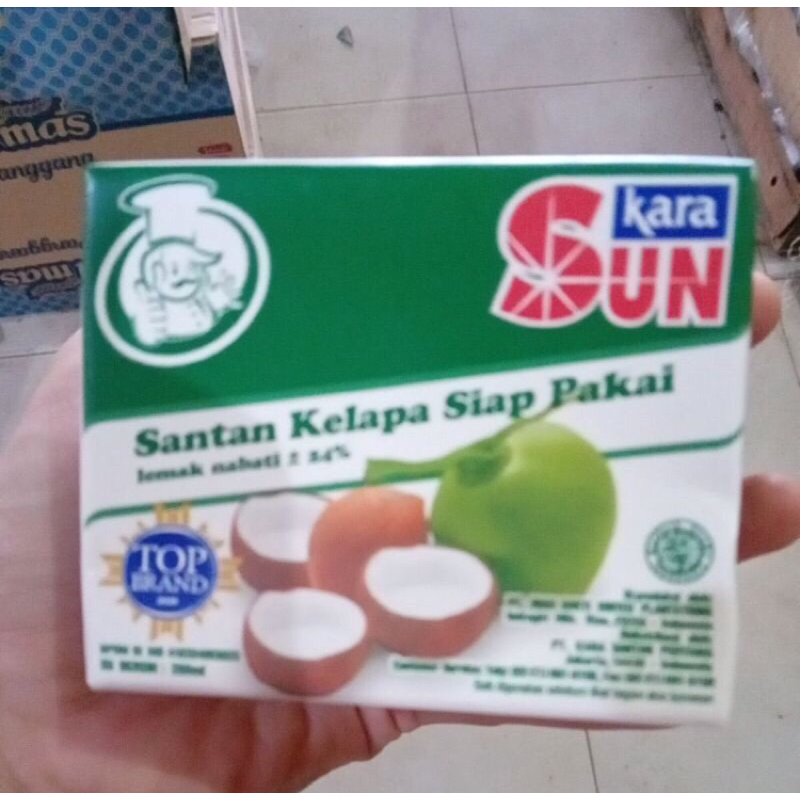 

Sun Kara Santan Instan 200 ml