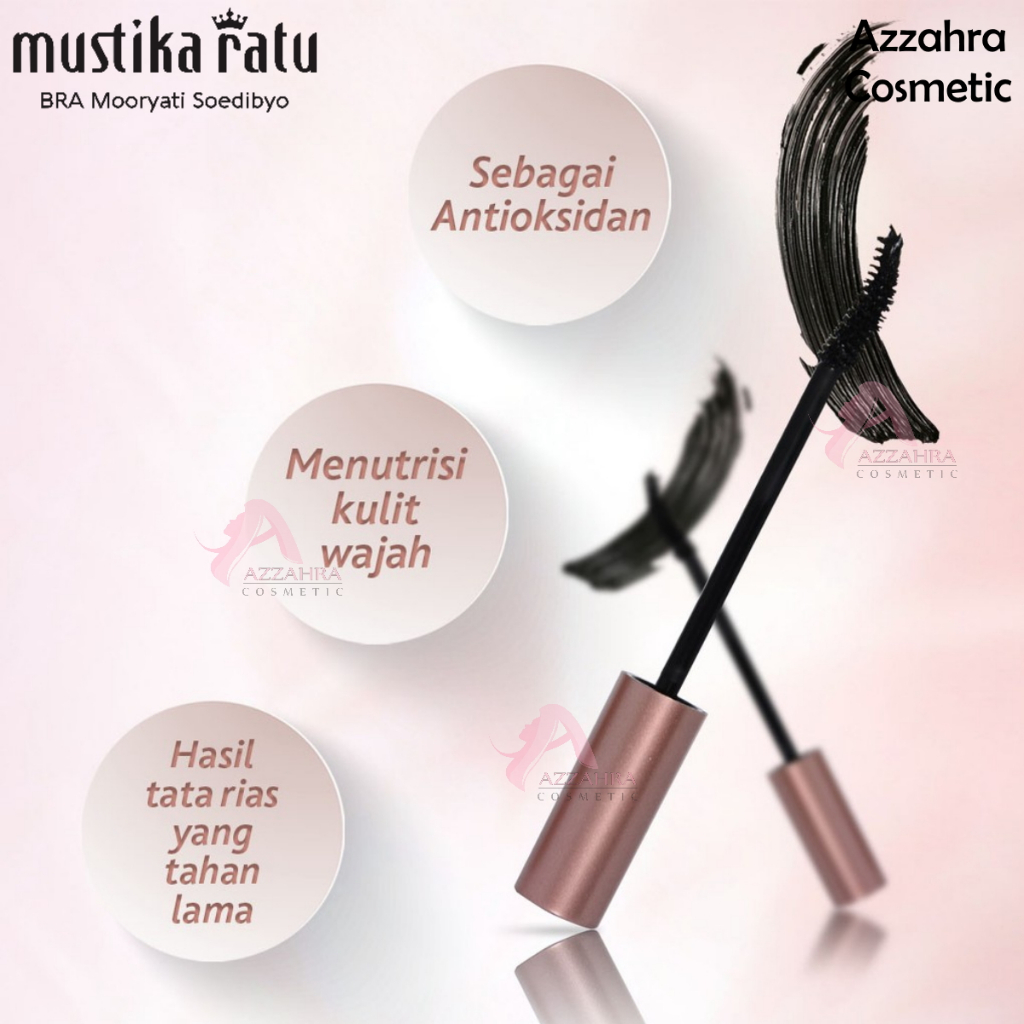 Mustika Ratu Beauty Queen Pro Volume Mascara Black - 7ml