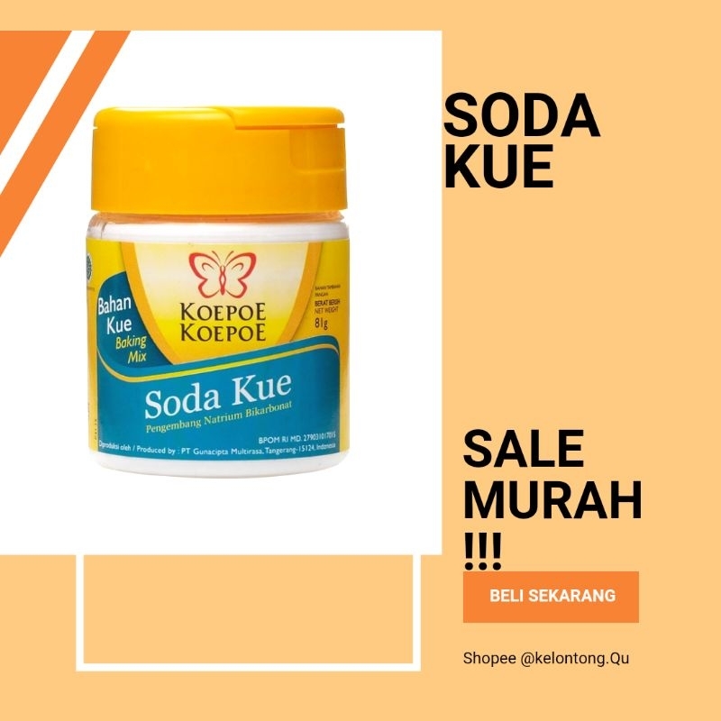 

Soda Kue 45 gr/ Koepo-koepo