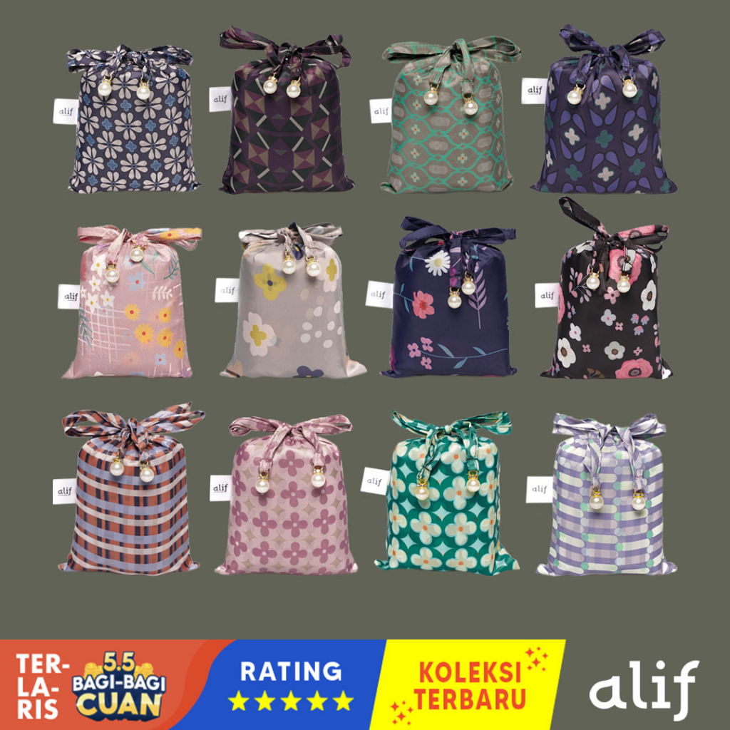 [BEST SELLER] ALIF WANDERLUST COLLECTION MUKENA MINI MOTIF PARASUT PREMIUM KOREA TRAVEL