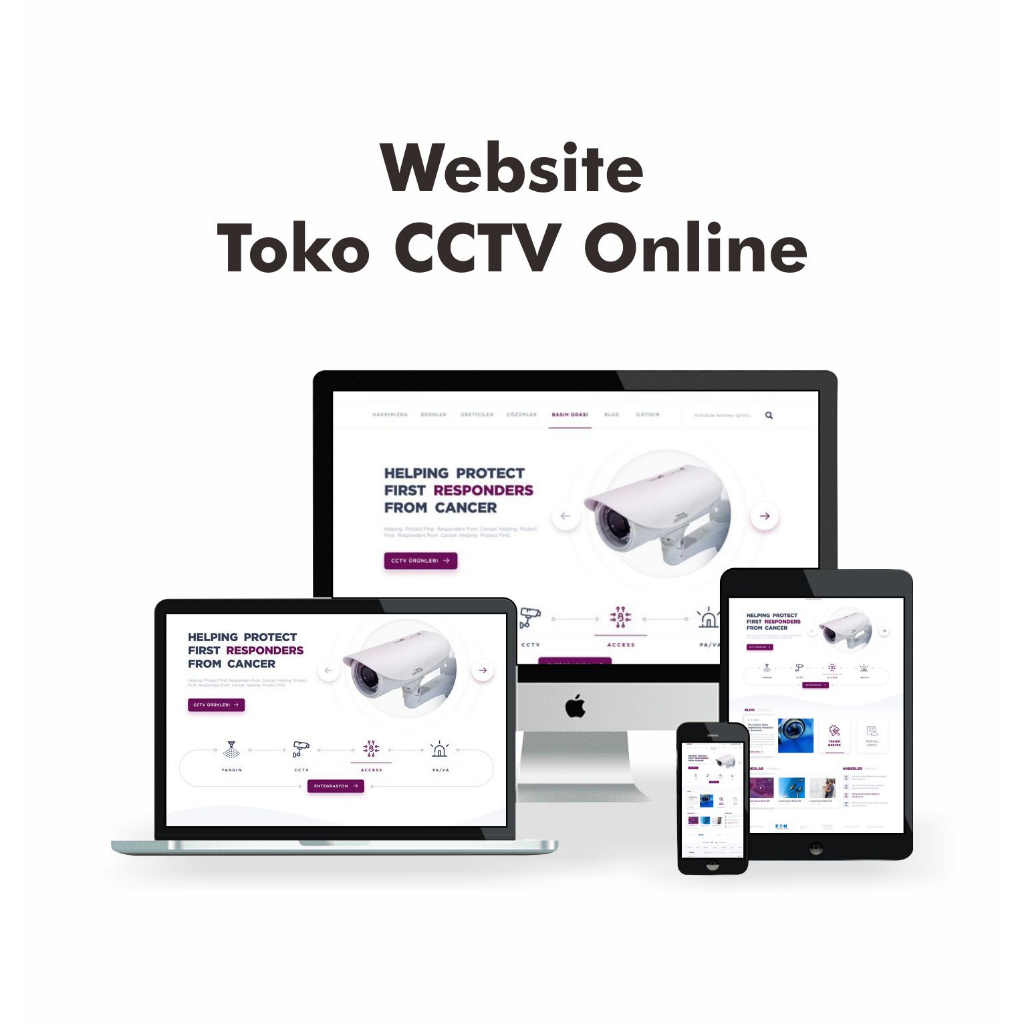 Jasa Website Toko CCTV Online