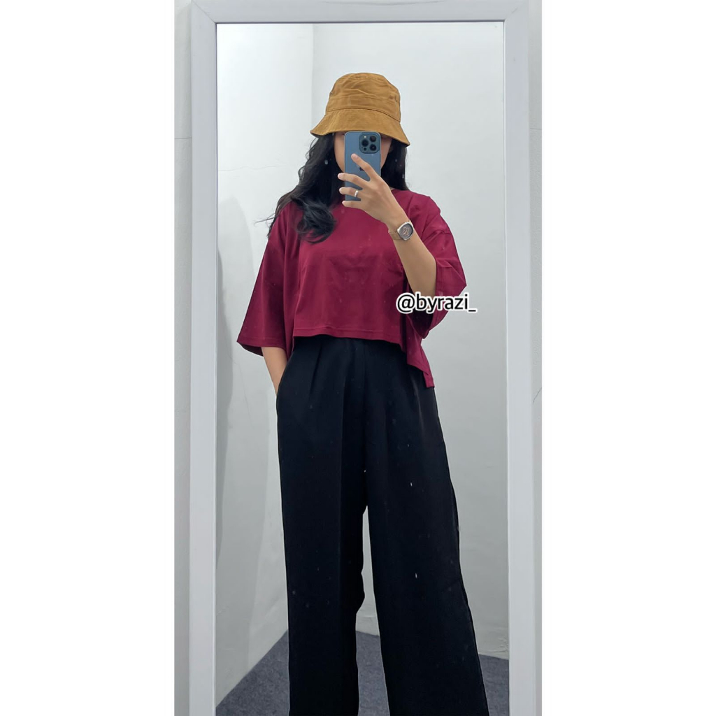 T-Shirt Oversize CROPTOP byrazi_