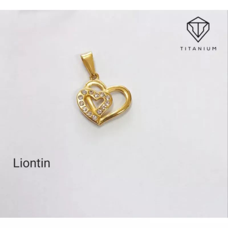 LIONTIN TITANIUM WANITA MODEL S LIONTIN CANTIK