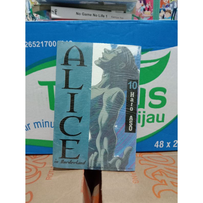 Komik Alice in borderland 10 / komik Alice in borderland vol 10 segel