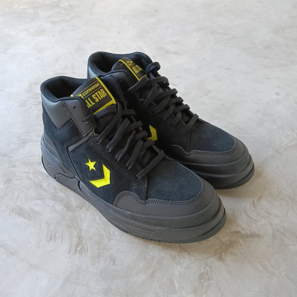 Converse Weapon CX Mid Monster Clash Black (SEPATU PRIA WANITA CONVERSE ORIGINAL 100% OFFICIAL STORE