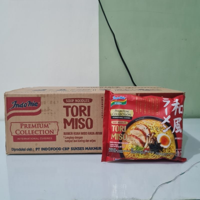 INDOMIE TORI MISO 1 DUS / PREMIUM COLLECTION / INDOMIE INSTANT / MIE INSTANT / INDOMIE TORIMISO / SH