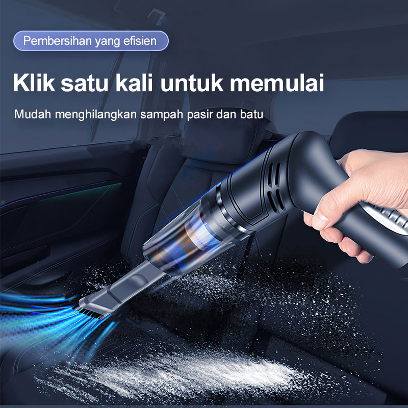 Handheld Vacuum cleaner Mini Bisa Dilipat penyedot debu Portable Wireless Car vacum cleaner mobil Daya Sedotan Kuat 16000Pa Vacuum Cleaner Mini Vakum