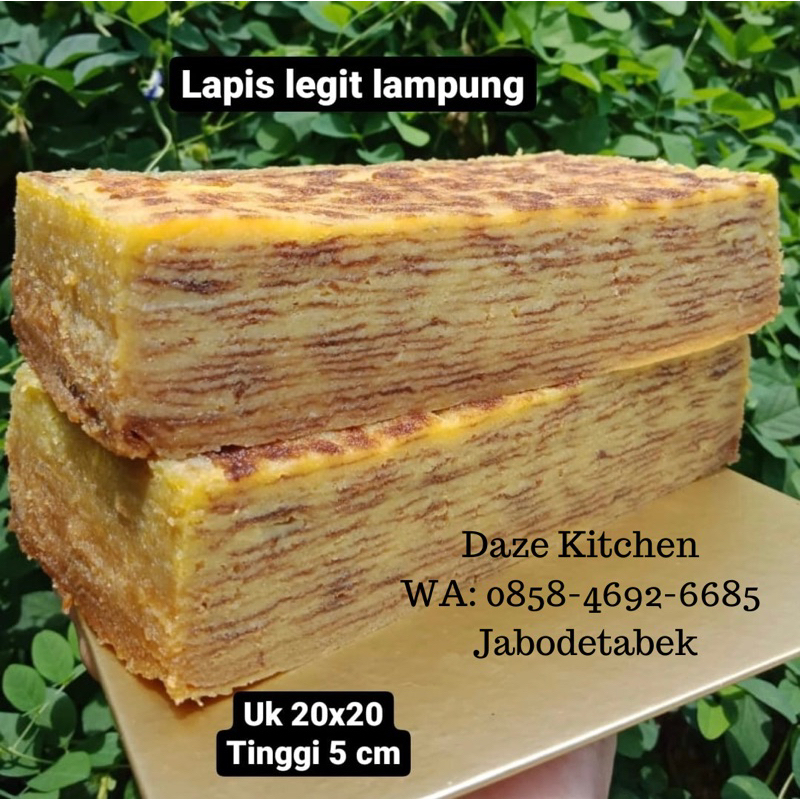 

LAPIS LEGIT LAMPUNG VERSI KUNO / KUE BASAH / MAKSUBA