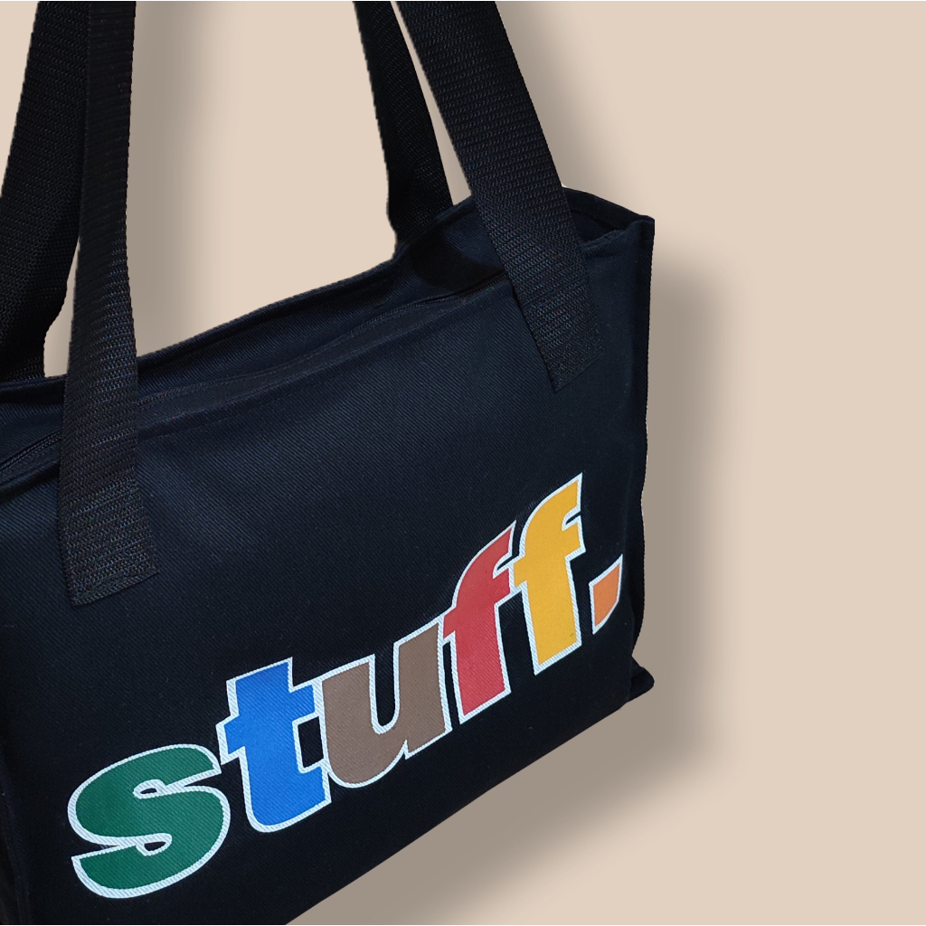 Tote Bag Canvas Unisex Stuff Webbing