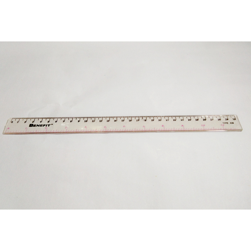 

Benefit 638 Penggaris Mika 30 cm ( IRRA STORE )