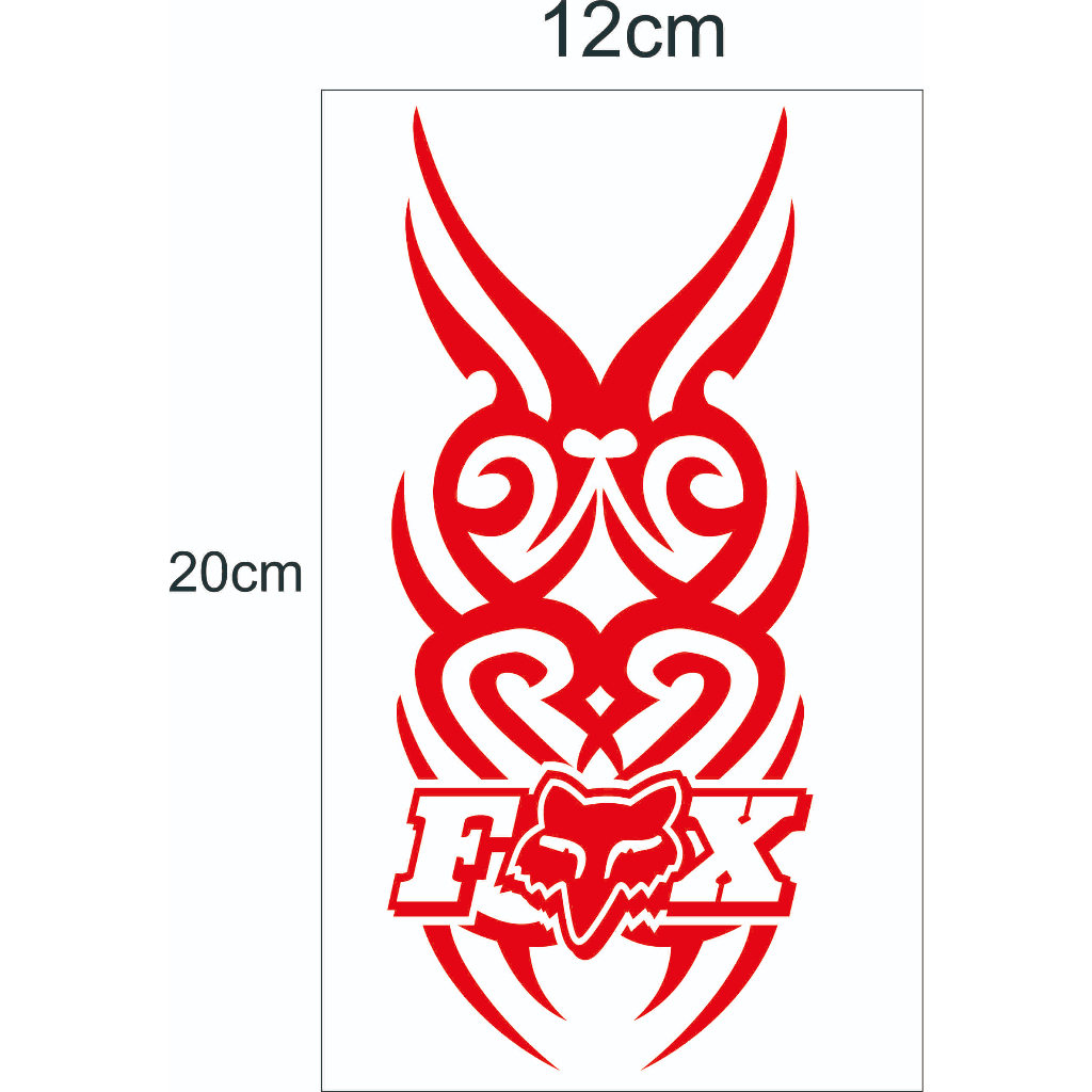 stiker api variasi spakbor depan