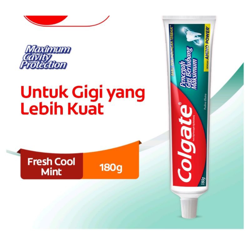 Colgate Maximum Cavity Protection Fresh Cool Mint Toothpaste 180g