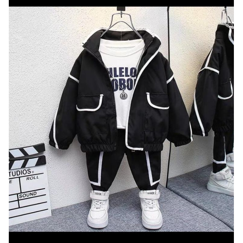 

set jaket import premium junior