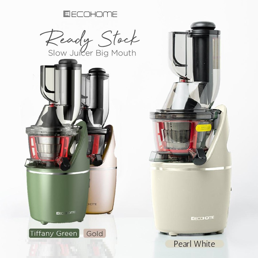 Ecohome Slow Juicer Big Mouth ESJ999 BM Ecohome ESJ 999 BM Original