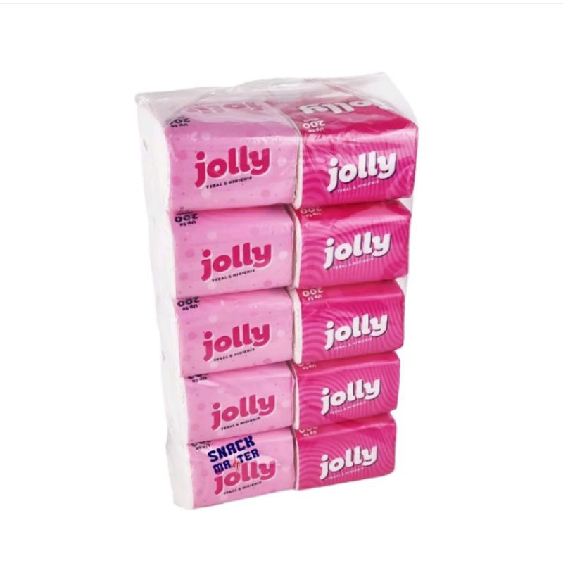 Tissue Jolly harga satuan termurah 200 sheets