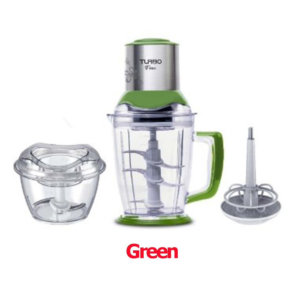 Chopper Blender Gilingan Daging Meat Grinder 2 Liter Turbo EHM 8399 Food Chopper Food Processor Alat Penggiling Daging Penghalus Daging Bumbu  Choper  Chooper Daging Magic Chopper Mitochiba CH 100 CH 200 Blender Mpasi Bayi Gear Metal Motor Tembaga